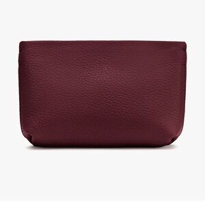 Cuyana Dark Red Pouch